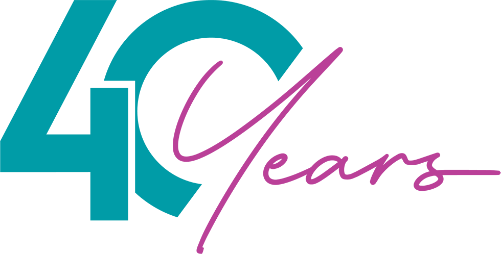 40 Year anniversary logo