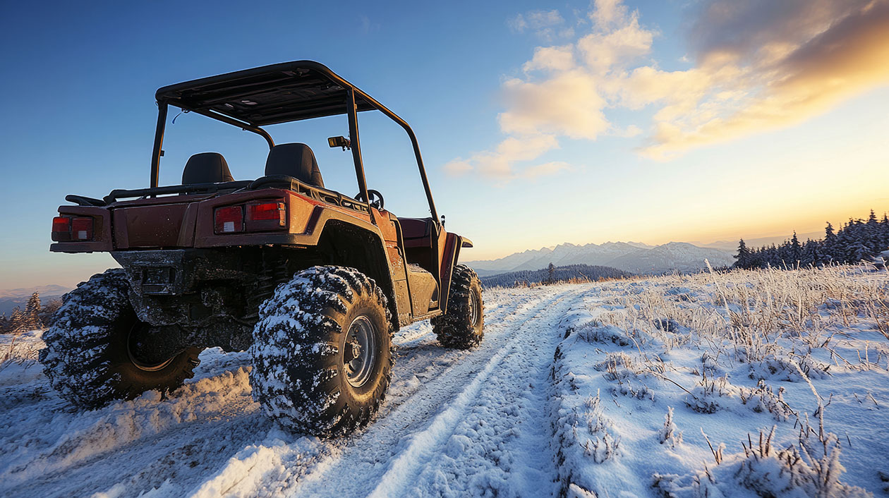 reflex-6 ATV in Winter